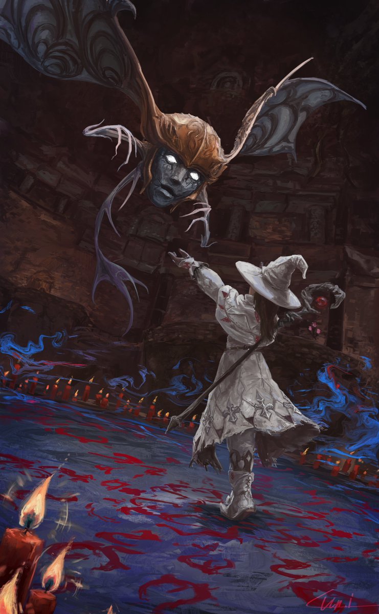 MarikaFoxtail's tweet image. Underground wedding

#FFXIV | #FFXIVART | #FF14