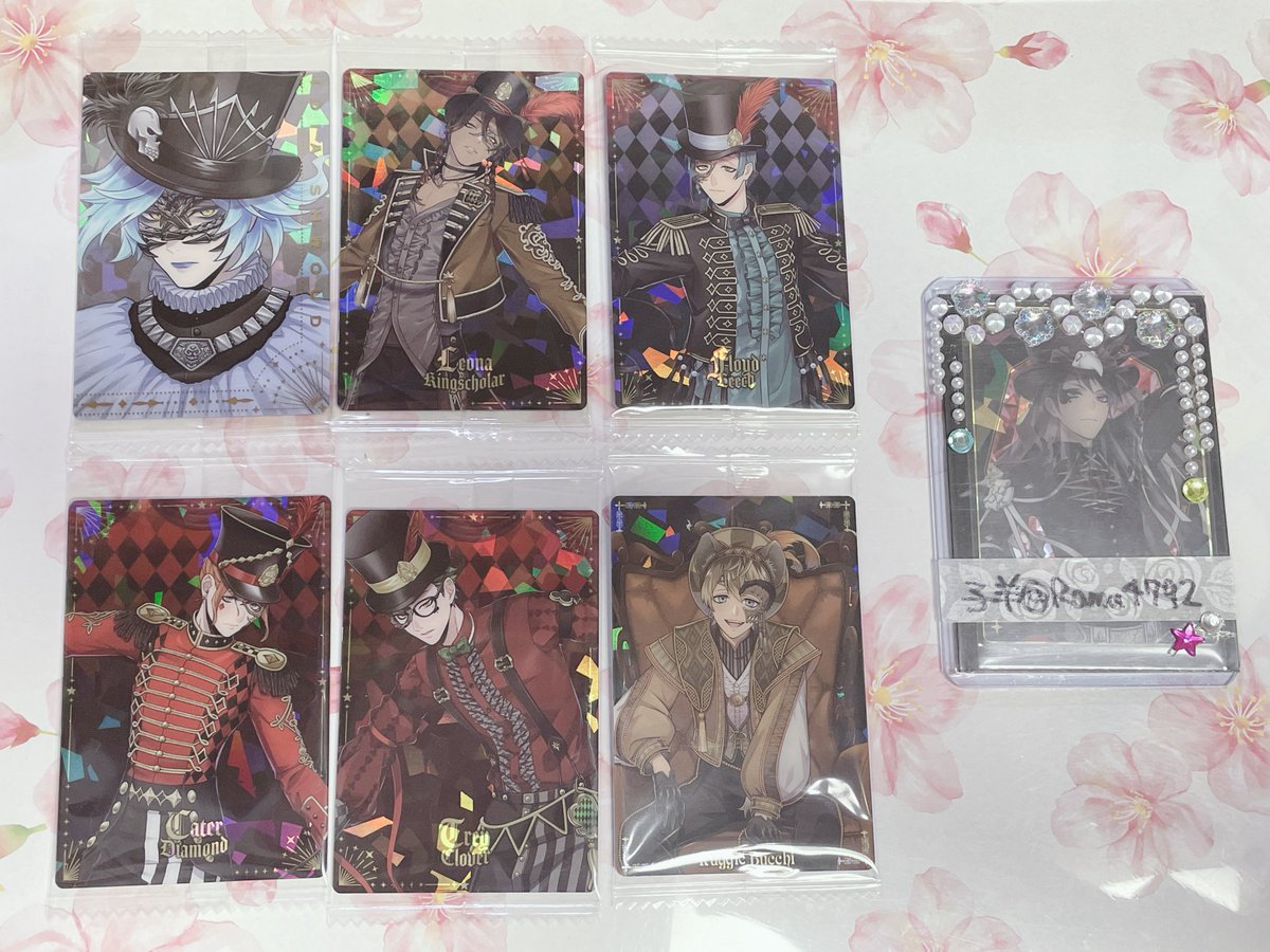 【交換】ツイステ ウエハース 5

譲)イデア(R)、レオナ、フロイド
ケイト､トレイ､ラギー

求)デュース1
(⬆️含む場合or決まり次第、ヴィルN､ルーク､エペル)各1

郵送でのお取引となります。
よろしくお願いします。