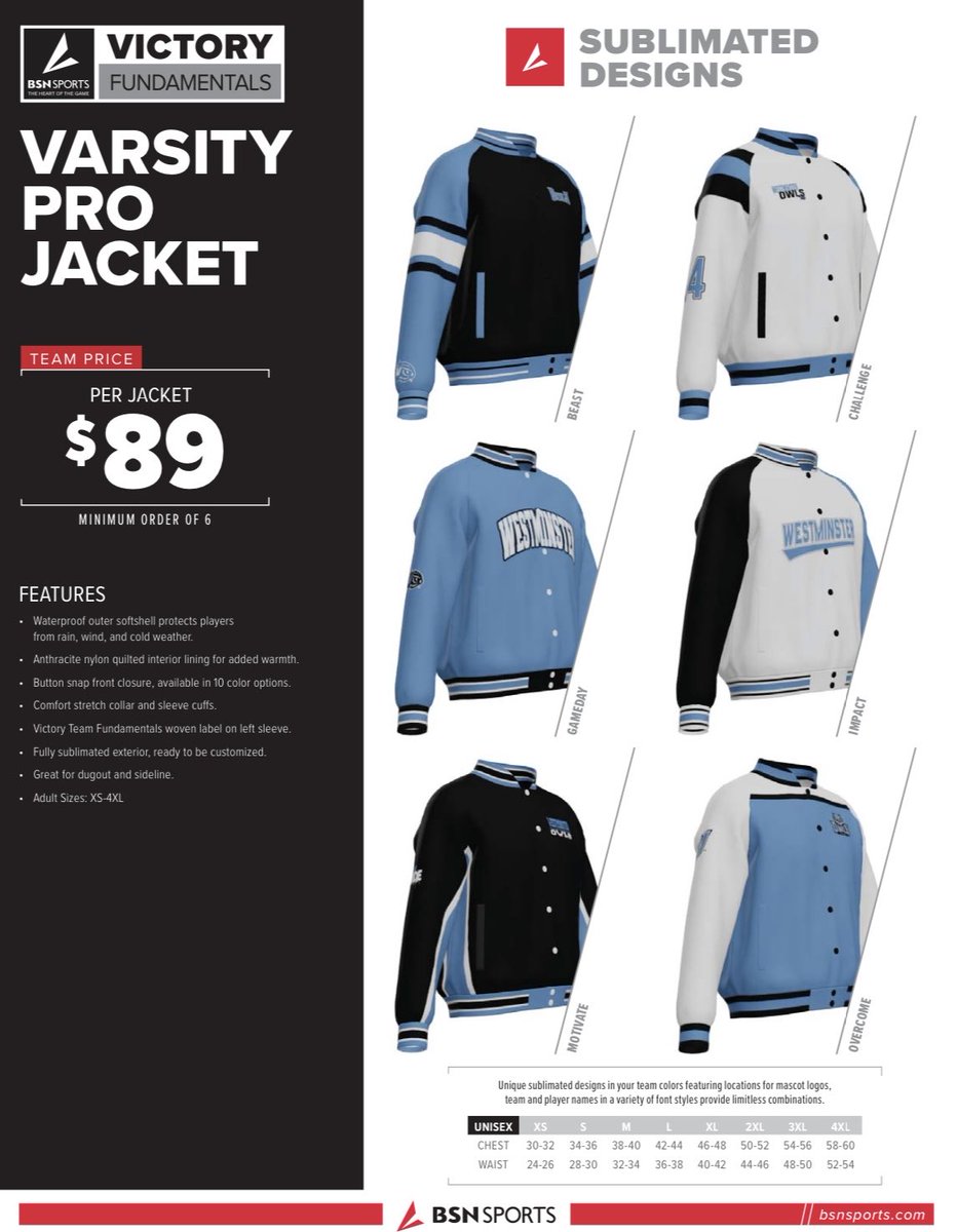 BSNSPORTS Florida (@bsnsports_fl) on Twitter photo 🚨Baseball/Softball Coaches
💥⚾️💥🥎💥⚾️💥🥎💥⚾️💥
WIN 4 FREE Custom Jackets
💥🥎💥⚾️💥🥎💥⚾️💥🥎💥
⏰ 11/1 - 11/10 @ midnight
📝 Just do these 2️⃣ things to enter…
1️⃣ Follow us at <a href="/BSNSPORTS_FL/">BSNSPORTS Florida</a>
2️⃣ Retweet this tweet ⬇️
Winner announced 11/11‼️ 🚨Baseball/Softball Coaches
💥⚾️💥🥎💥⚾️💥🥎💥⚾️💥
WIN 4 FREE Custom Jackets
💥🥎💥⚾️💥🥎💥⚾️💥🥎💥
⏰ 11/1 - 11/10 @ midnight
📝 Just do these 2️⃣ things to enter…
1️⃣ Follow us at <a href="/BSNSPORTS_FL/">BSNSPORTS Florida</a>
2️⃣ Retweet this tweet ⬇️
Winner announced 11/11‼️
