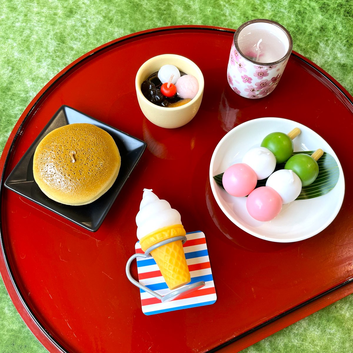 Are you ready for a sensory feast? 
Meet our delightful collection of Japanese-inspired candles!🍣

Can you believe these are actually candles? Each piece is crafted to resemble your favourite dishes—think sushi, ramen, edamame, and dango!
#swaygallery #swaygallerylondon