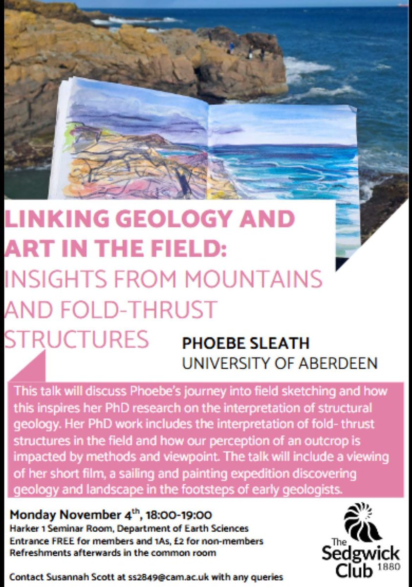 I'm really looking forward to talking about my research to the Sedgwick Club at <a href="/Cambridge_Uni/">Cambridge University</a> next Monday! Plus a screening of my short film - The Lost Art of the Land. ❤️🌍🎨🖌️