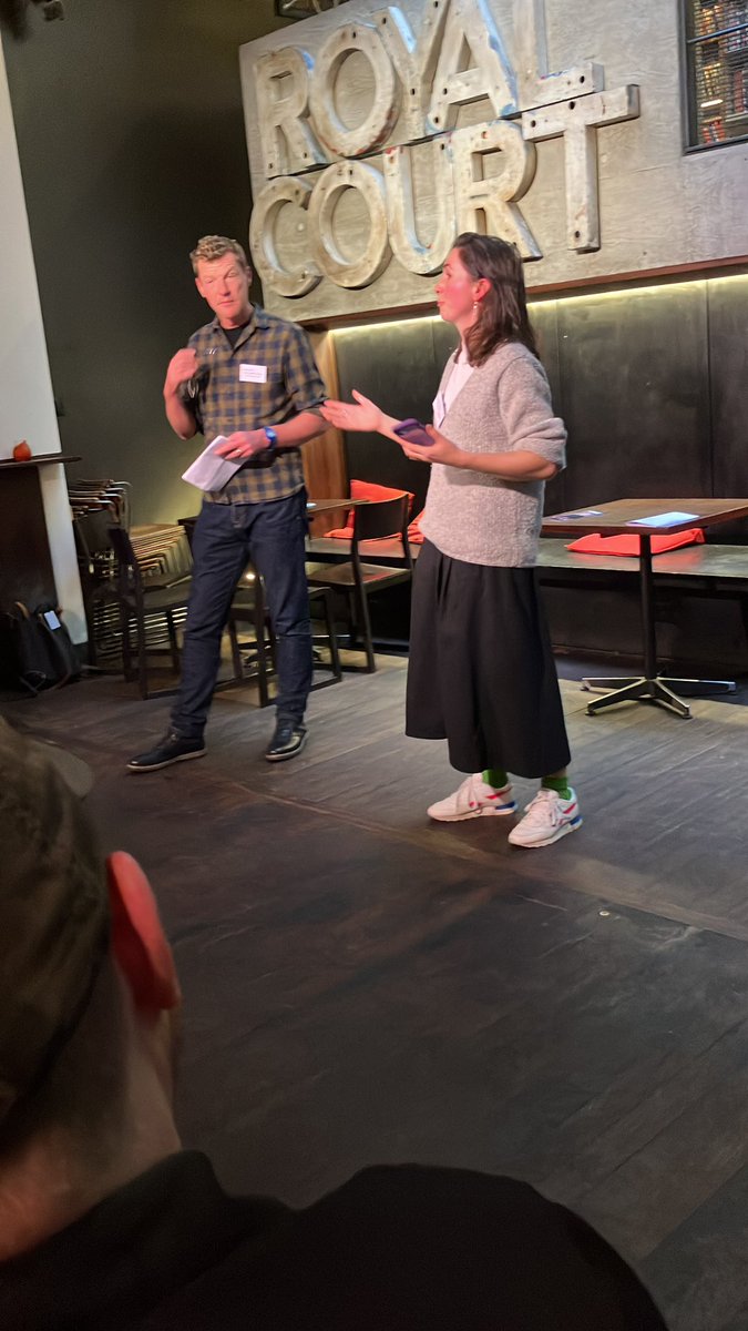 I’m talking digital &amp; communities <a href="/royalcourt/">Royal Court</a> as part of house <a href="/farnhammaltings/">Farnham Maltings</a> day of thinking about the future of theatre <a href="/ace_southeast/">Arts Council England, South East</a>. Looking forward to a day of discussions