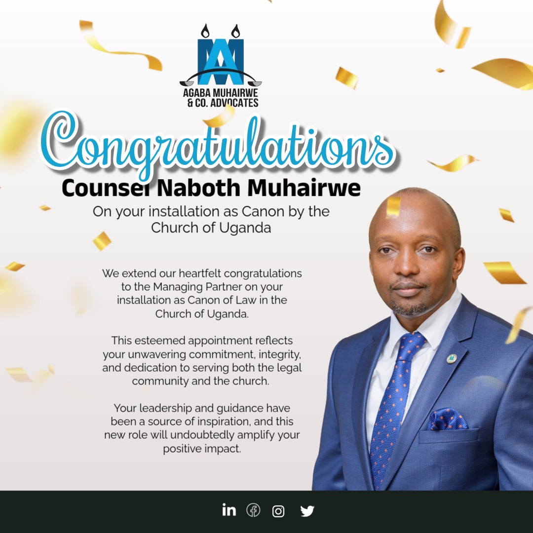 Congratulations <a href="/NabothMuhairwe/">Naboth Muhairwe</a> on this remarkable achievement
