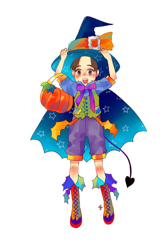dollshka's tweet photo. ハロウィンこれにて終了ー
すっきり( ´ ｖ ` )
やはり子を描かないと終わりませんわｗ https://t.co/gdHNrrZHis