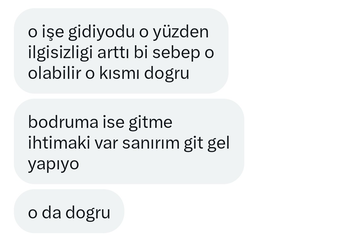 Geri dönüş memnuniyeti 🌼