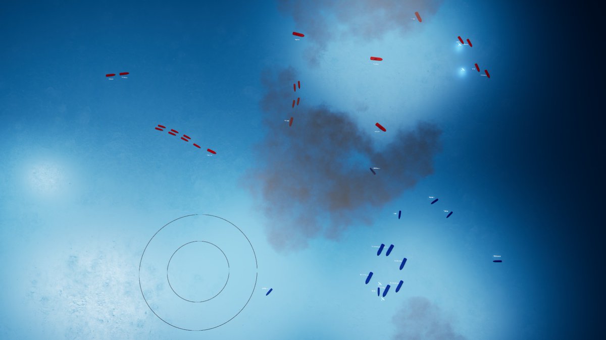 CapHornier_'s tweet image. #LeyteGulf work in progress to modelize the messy battle off Samar, opposing the japanese to the small US squadron of Taffy3.
Should be released on youtube in two or three weeks.