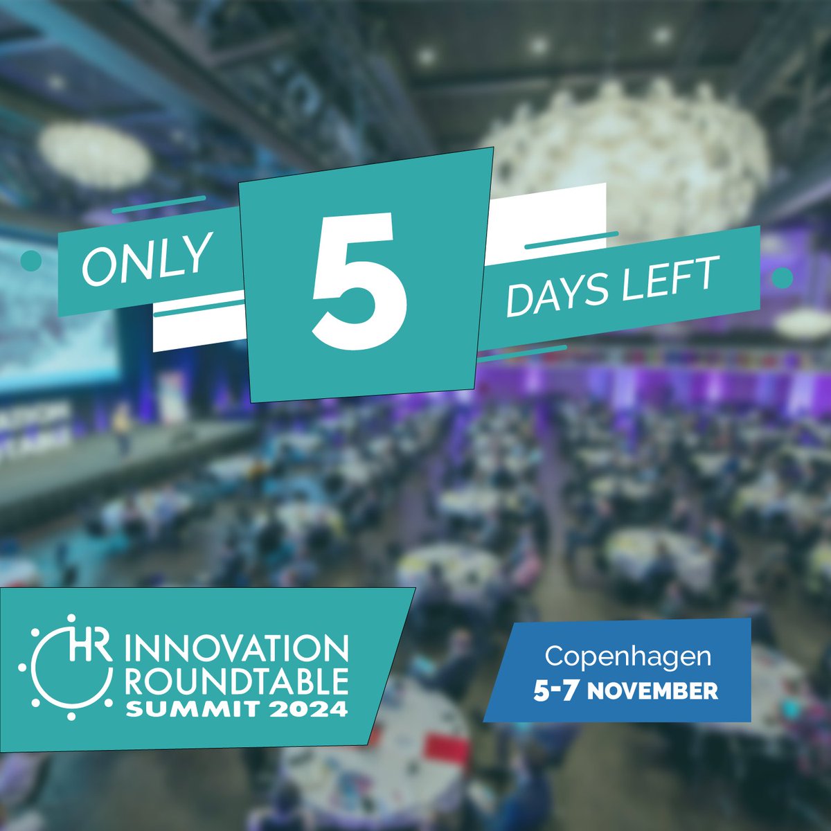 ✨ Only 5 days left until the HR Innovation Roundtable Summit 2024! ✨

🎫 Tickets available at lnkd.in/dNkUYNHj