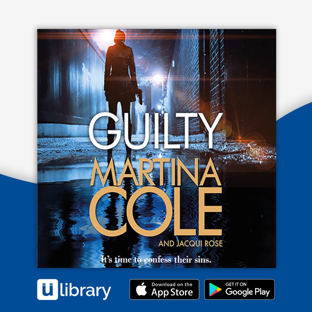 Everyone has their secrets - but one of them is getting away with murder
Guilty is the new thriller by Martina Cole and Jacqui Rose
Available in eaudio on uLIBRARY kent.ulverscroftulibrary.com/book/view/9781…
