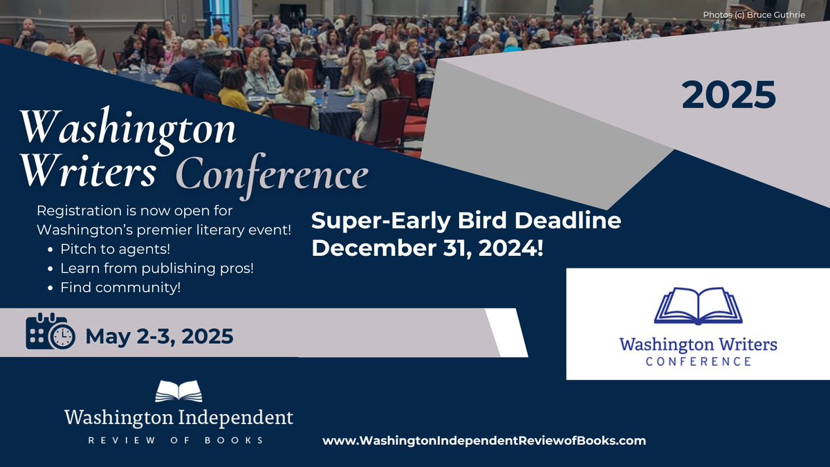 Washington Writers Conference - May 3 & 4 in 2024 tweet media