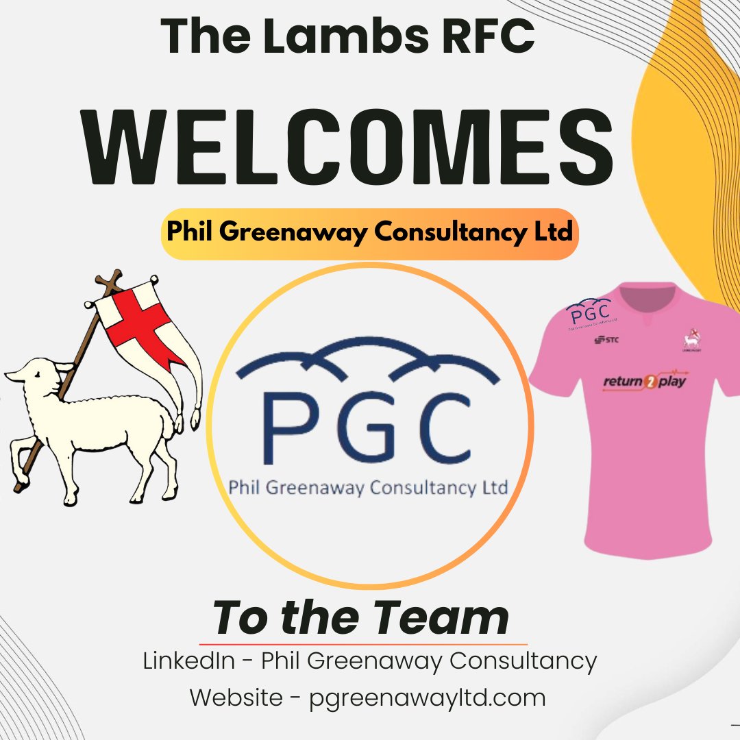 lambsrugby's tweet photo. Welcome to the Lambs Family! 🐑🏉❤

PG Consultancy Ltd helps businesses boost efficiency &amp; effectiveness through coaching, leadership development, and operational planning. Supporting people &amp; communities is at our core.
#BusinessConsulting #LeadershipDevelopment
#Mentoring https://t.co/Hvq9dhsTC9