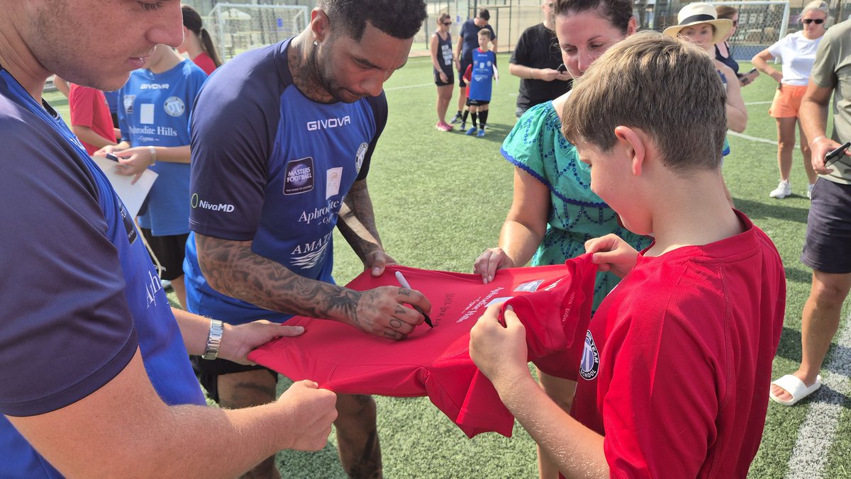 That's the end of our holiday season in Cyprus and what a player to end it with!! Thank you <a href="/JermainePennant/">Jermaine Pennant</a>, it's been a pleasure