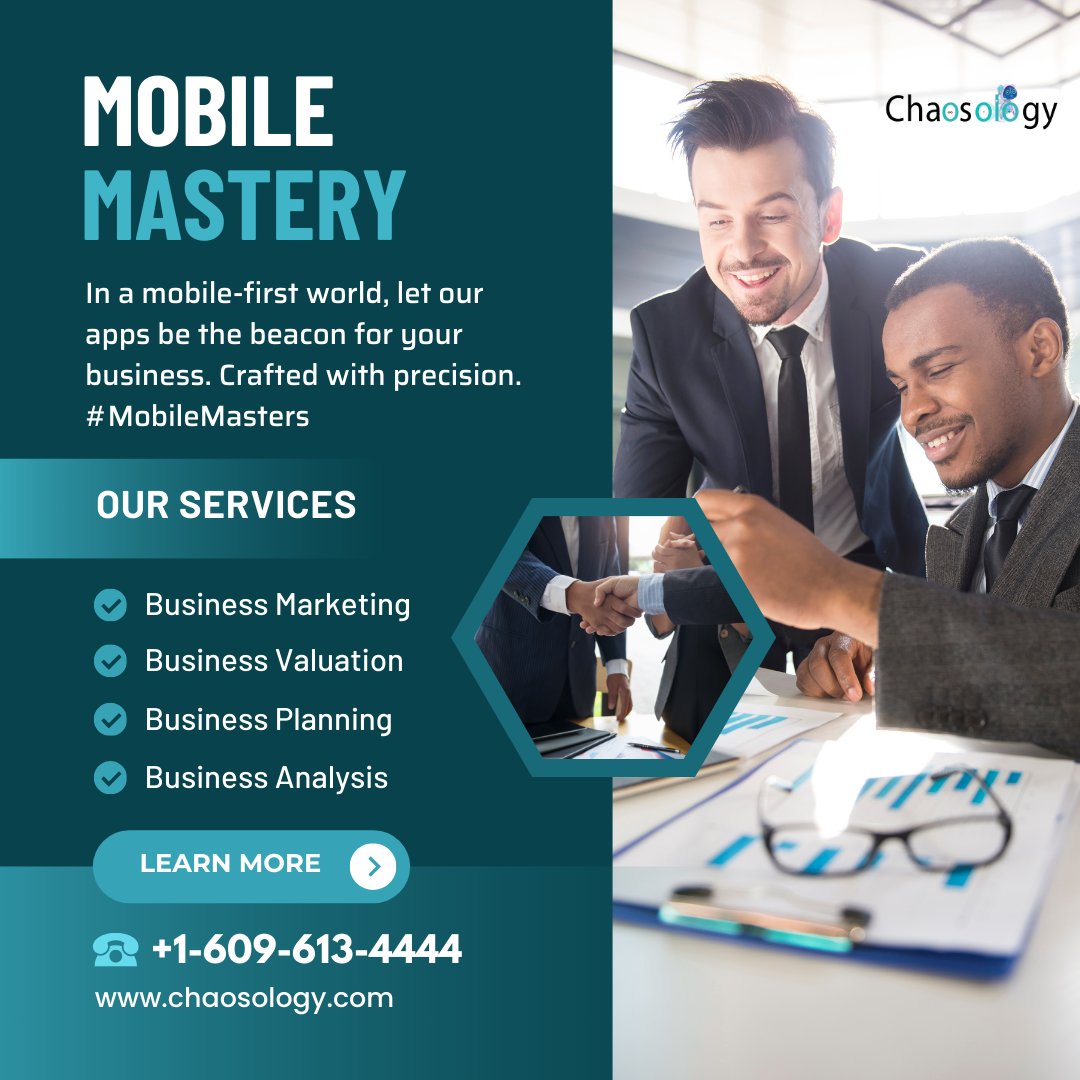 chaosologyHQ's tweet image. In a mobile-first world, let our apps be the beacon for your business. Crafted with precision. #MobileMasters
.
.
#ITsolutions #communication #chaosology #softwaredevelop #webdevelop #UI_UX_design #securityalert #logodesign