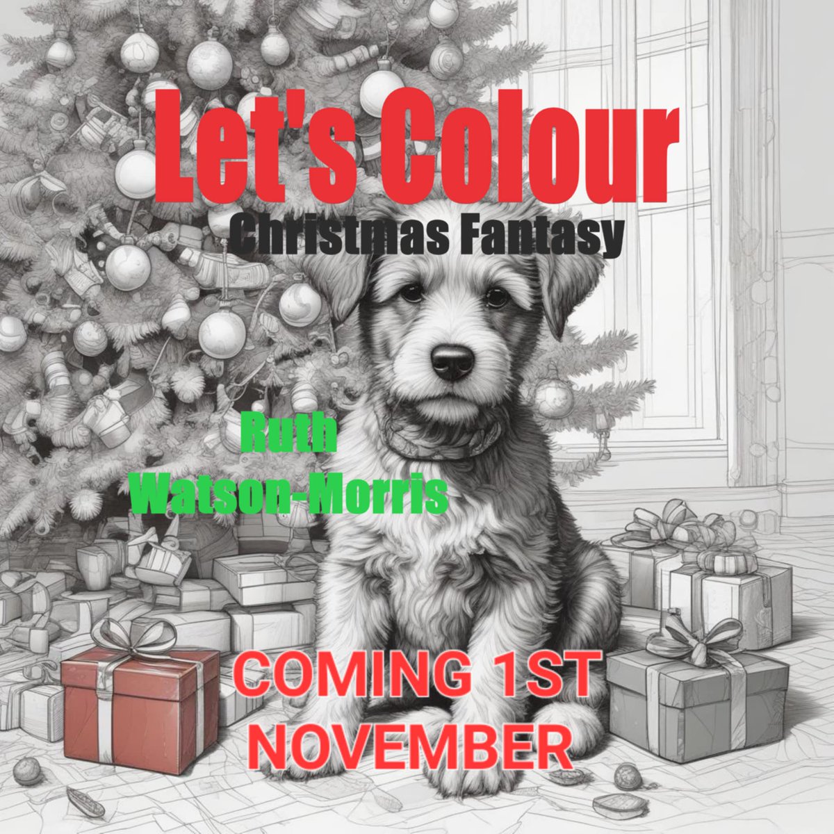 LET'S COLOUR CHRISTMAS 🎄 FANTASY. 
BEAUTIFUL NEW COLOURING BOOK AVAILABLE TODAY FOR ANY AGE.
BEAUTIFULLY ILLUSTRATED BLACK LINE &amp; GREYSCALE.
21.59 X 21.59
UK 🇬🇧: amzn.eu/d/heH2zux
USA 🇺🇸:a.co/d/aQeC0vU
#GIFT #Colouringin #art #CHRISTMAS #hobbies #stockingfillers