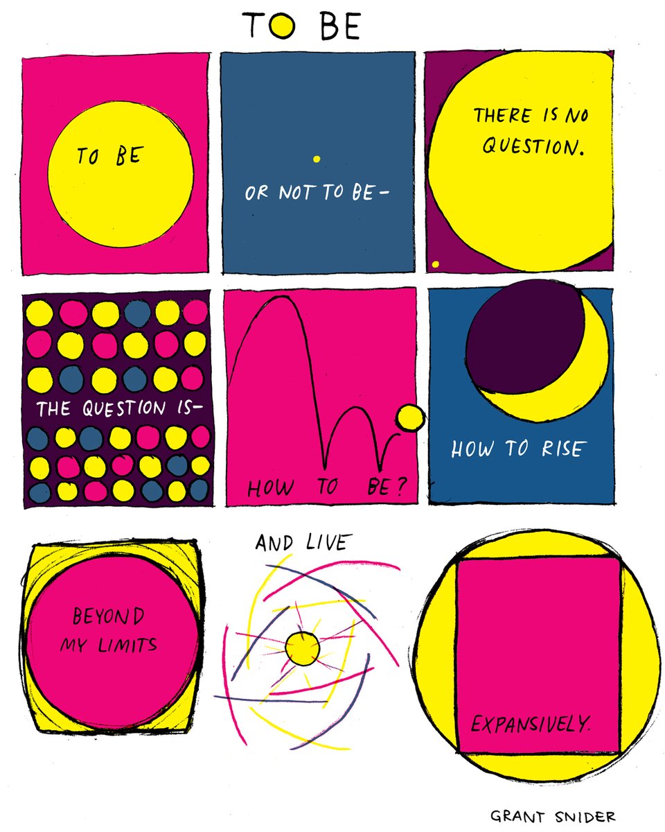 Poetry Comics Month, Day 1: Circle

The theme of this year's Poetry Comics Month is "Experimentation." Throughout November I'll be posting daily comics that expand the boundaries of what a poem can be.