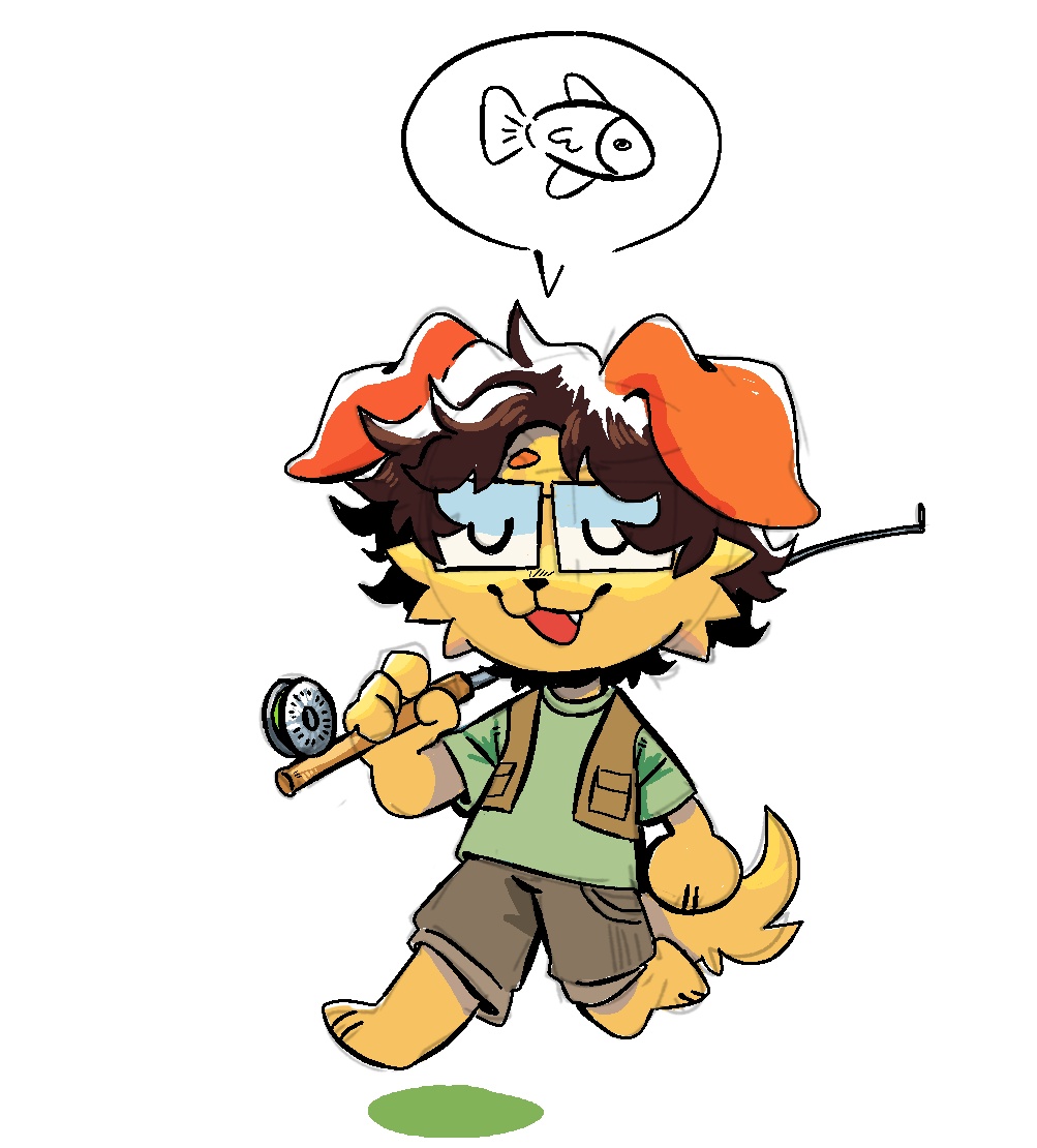 Co2killsU's tweet photo. finally i can now fish https://t.co/RnE8q8uxwl