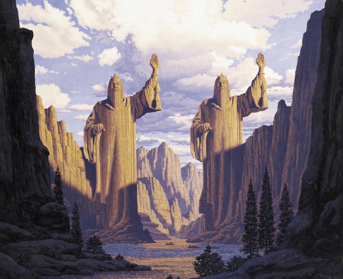 RIP Greg Hildebrandt who has left us to join his brother Tim in Middle Earth