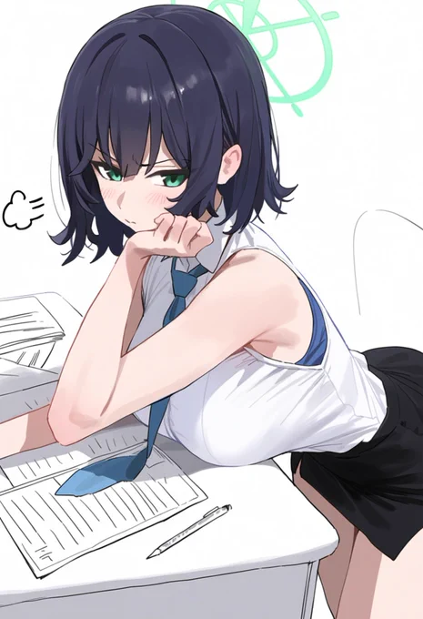 空井サキ#ブルアカ#BlueArchive 