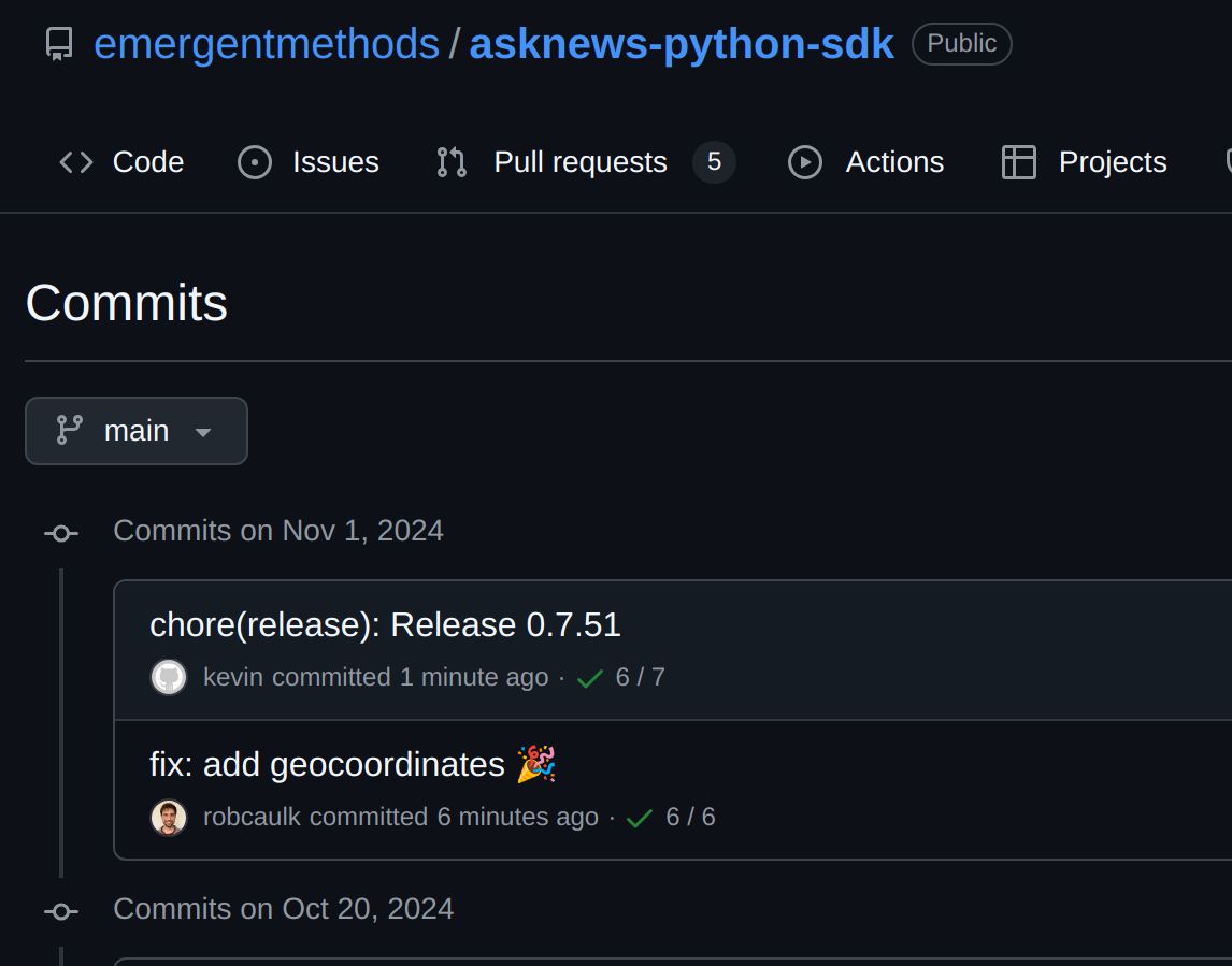 AskNewsApp's tweet photo. We're adding #GeoCoordinates to the #AskNews database!
We already let you talk to a specific news site or a specific topic (+ much more). But what about talking to a geographical region?
Thanks to @pelias_geocoder and @qdrant_engine โฅ๏ธ, this is now possible - holy smokes ๐ https://t.co/aOotvzXHlF