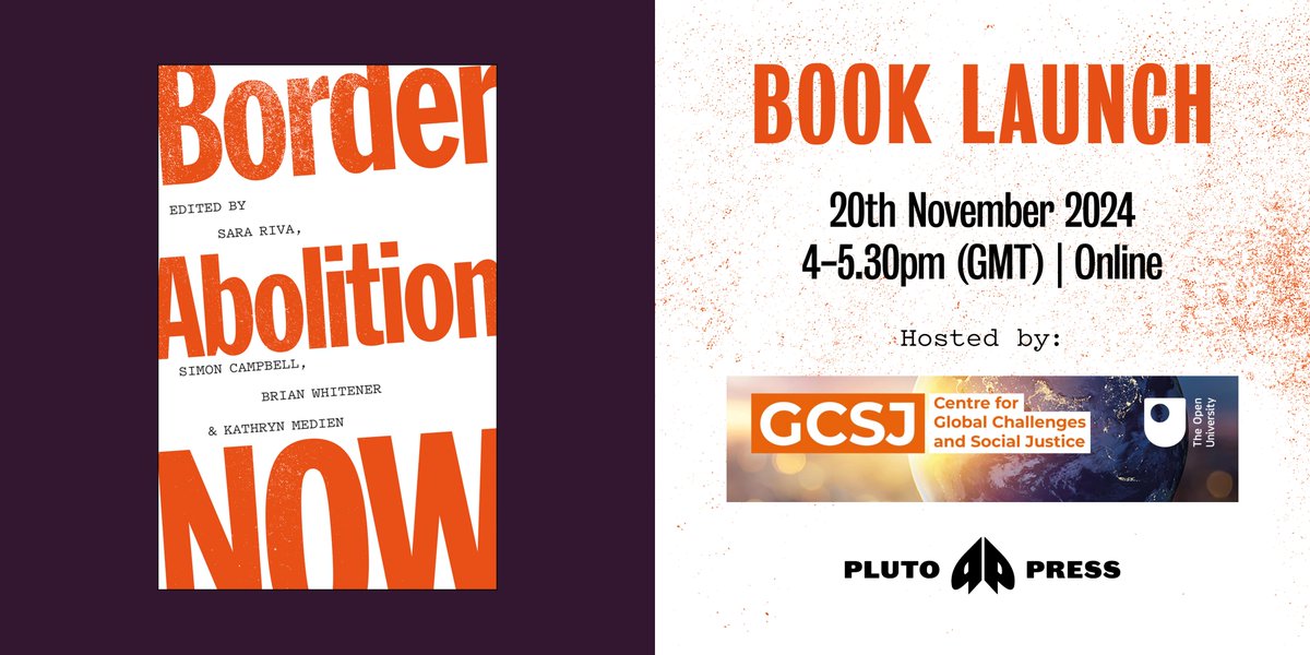 Join us for the international online launch of #BorderAbolitionNow 📚on Wednesday 20th November at 16.00 (GMT).

eventbrite.co.uk/e/book-launch-…