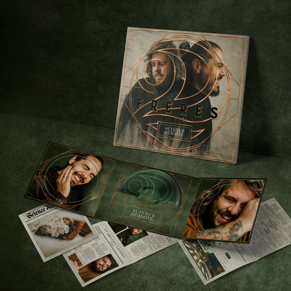 Notre 6e album en carrière, 𝗦𝗖𝗜𝗘𝗡𝗖𝗘 𝗛𝗨𝗠𝗔𝗜𝗡𝗘, sera disponible dès le 15 novembre. On a vraiment très hâte de vous le présenter! En attendant, vous pouvez le précommander ici

👉 orcd.co/qjjnbk5