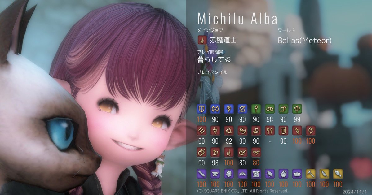 みちる@ベリアス鯖Meteor tweet media