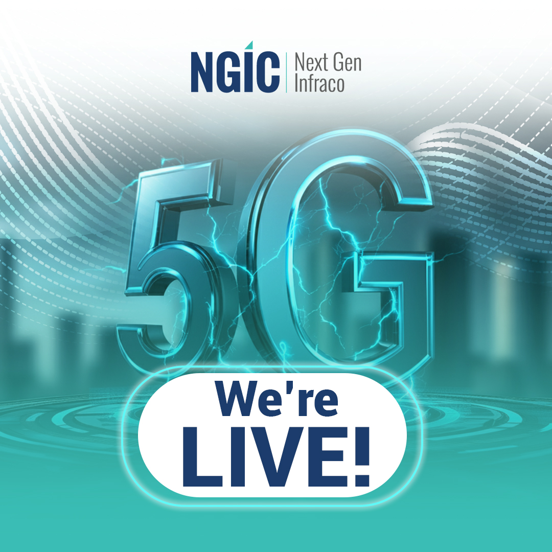 nextgen_infraco's tweet photo. We are Live!

Stream the 5G Launch event with these links. 
Linkedin: https://t.co/eLSMqdKOO8
 
Youtube: https://t.co/c7KFt3resB 

Facebook: https://t.co/h45Pzcbhy2 

#5G #5GinGhana #Ghana #live  #NGIC https://t.co/qglrM6IAiK