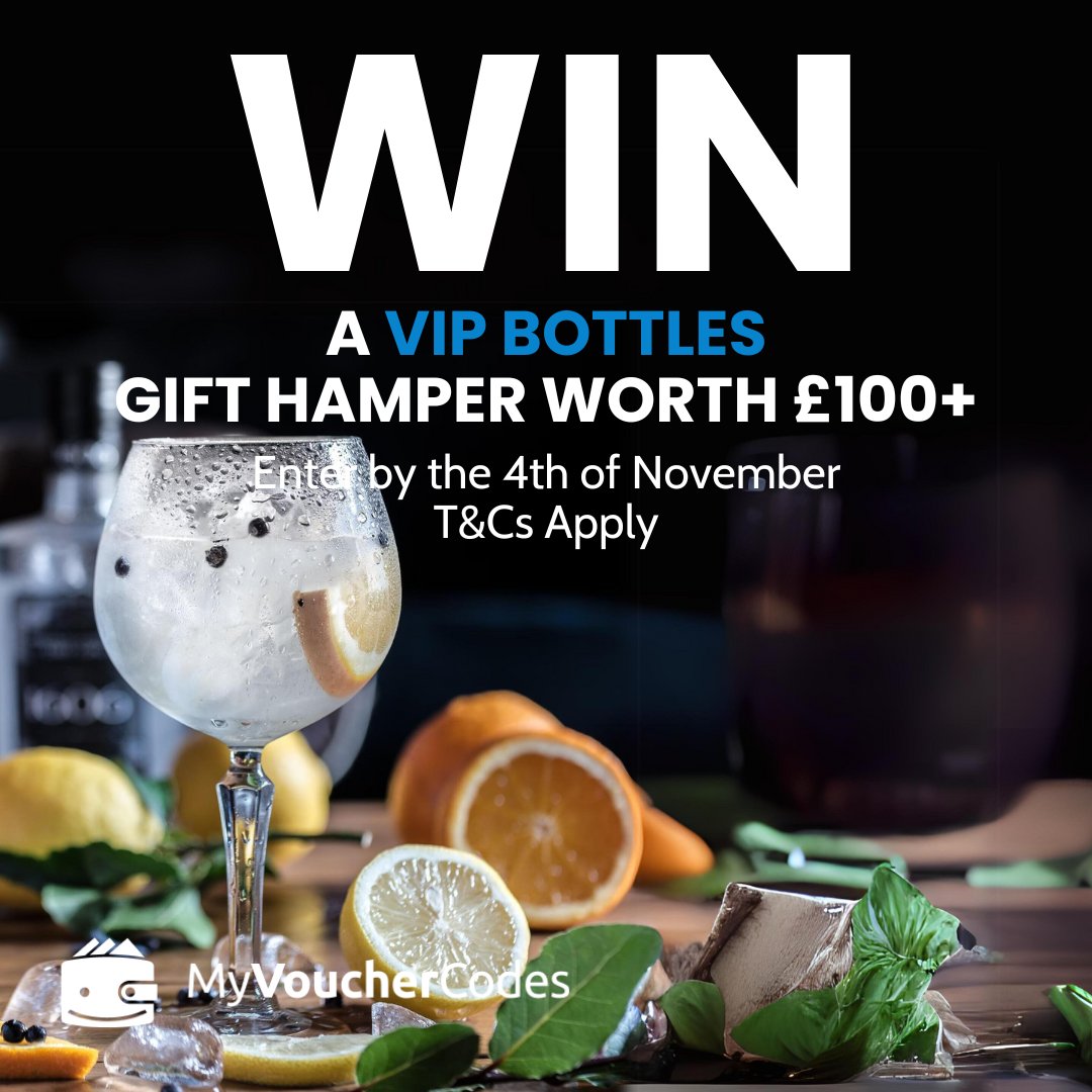 MyVoucherCodes's tweet photo. 🎉 WIN a VIP Bottles gift hamper worth over £100!
To enter:
Follow @myvouchercodes and @VIPBottlesuk
Like this post
Tag someone below
T&Cs 👉 https://t.co/cdUKZGMfL0
Entries must be received by the 4th November 11:59pm.
#VIPBottles #GiftHamper #giveaway #competition https://t.co/GHQZMFGx4s