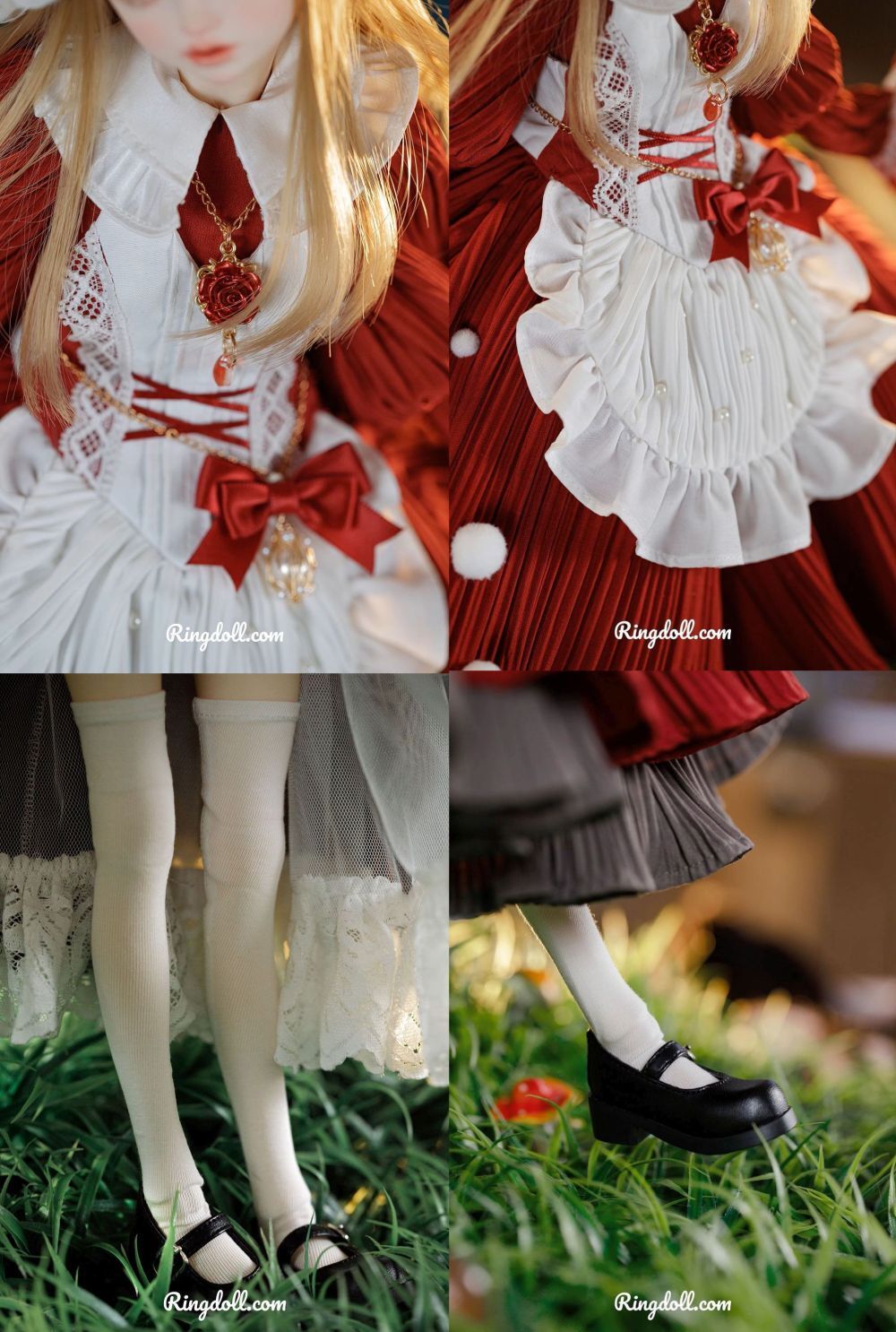 EXELLENT DOLL　赤いワンピースの女の子　人形 71tVdkWrdTL._UF350,350_QL50_.jpg