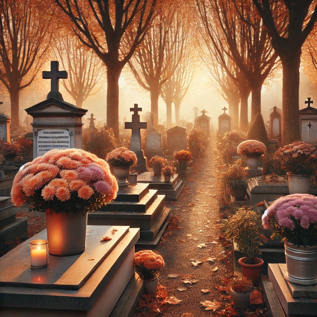 Pour la Toussaint, rendons hommage à ceux qui ont marqué nos vies et à leur mémoire, si chère à notre histoire et à nos traditions. 🕯️🍂