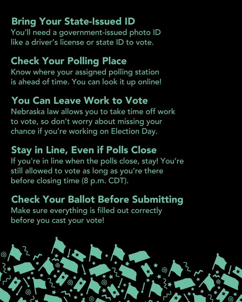 rabblemedia_'s tweet photo. Here's some final election day reminders to take note of for Tuesday, November 5. https://t.co/tauvo8FHuO