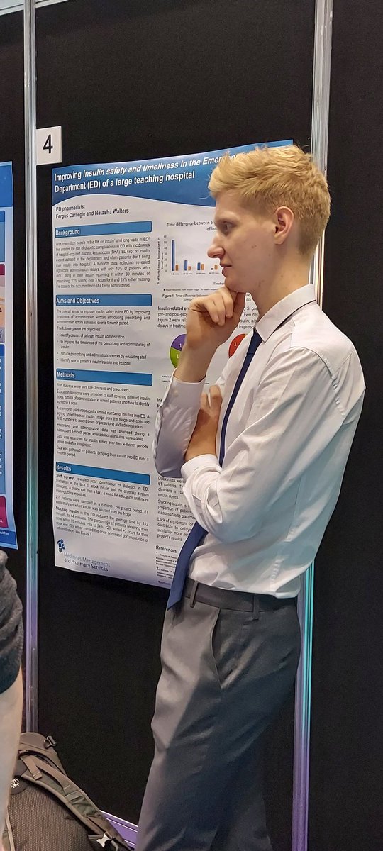 Fergus presenting his important work making insulins safely and quickly available to patients in Leeds EDs <a href="/LeedsHospitals/">Leeds Teaching Hospitals</a> <a href="/LTHPharmacy/">LTHPharmacyServices</a> #cpcongress