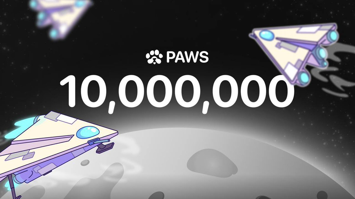 10M USERS IN UNDER 3 DAYS! 🐾

#PAWS GOING CRAZY 🫵😹

The energy is unreal, and we're just getting started. Keep sharing and let’s keep the momentum going! Let’s go! 🐾

Join now: - t.me/PAWSOG_bot/PAW…
