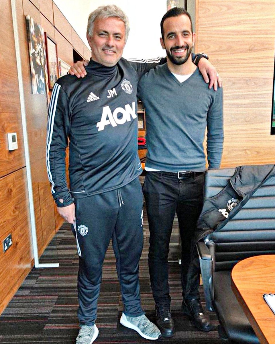Em 2018, Rúben Amorim estagiou no Man United sob orientação de Mourinho... 6 anos depois, é o novo treinador 🔴