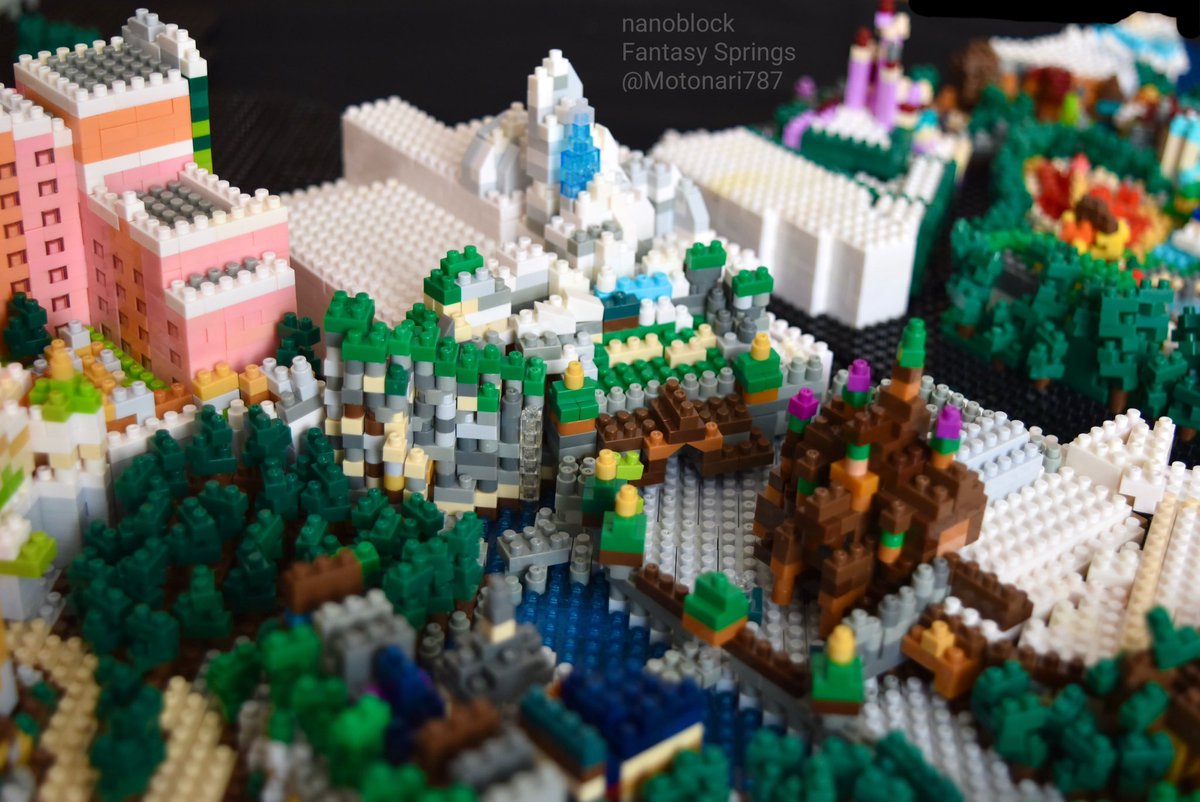 ナノブロック作品2024-04】 「Fantsy Springs」 東京ディズニーシーに