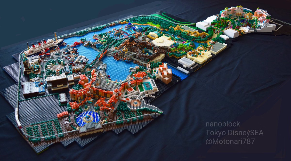 ナノブロック作品2024-05】 「Tokyo DisneySEA 2024」 東京ディズニー