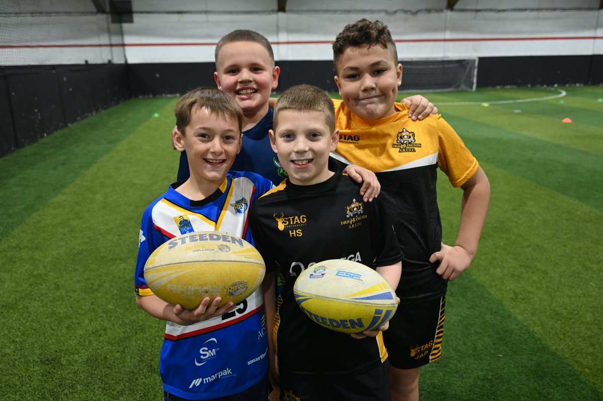 RugbyLeeds's tweet photo. It has been an action packed morning so far at our Rugby League Mini Camp!🏉😁 https://t.co/qXgR2mnT9S
