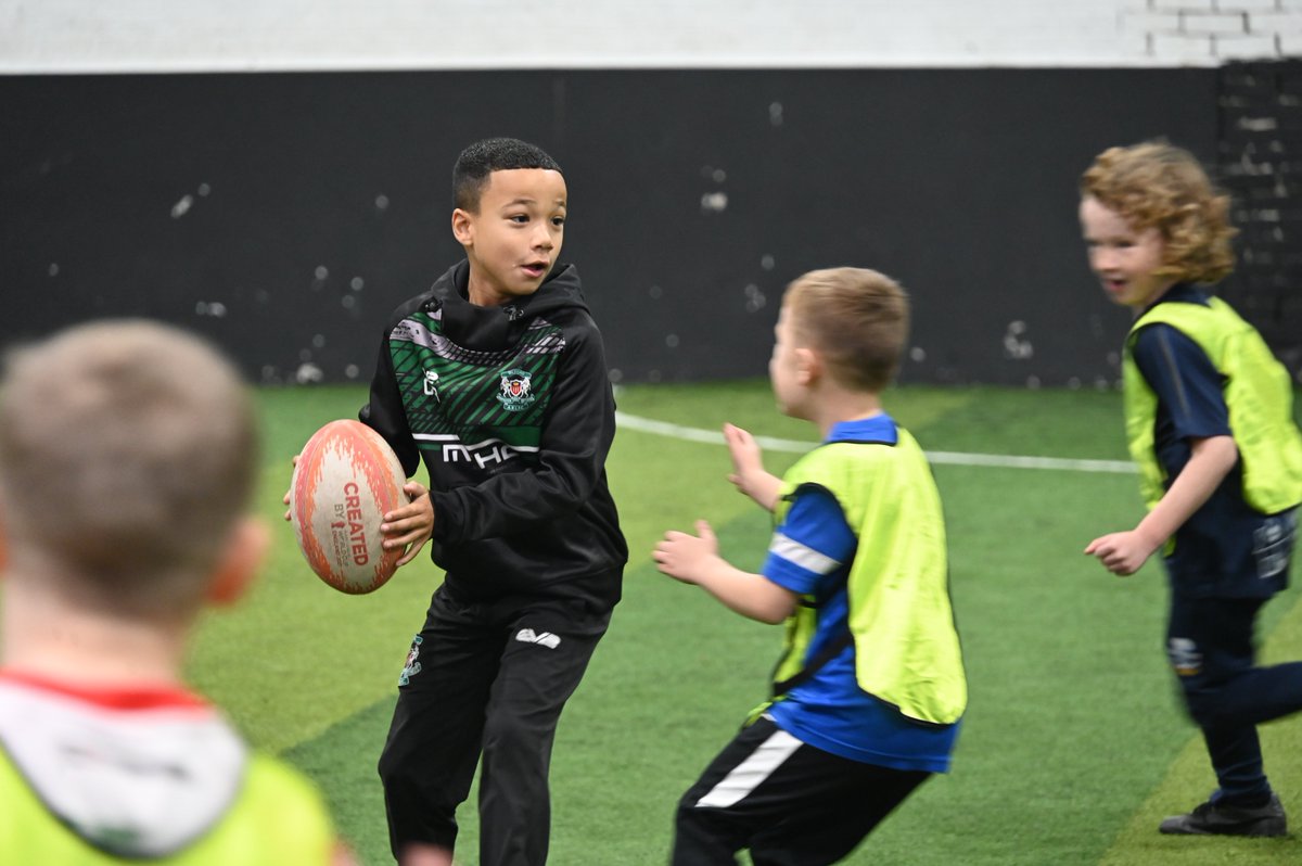 RugbyLeeds's tweet photo. It has been an action packed morning so far at our Rugby League Mini Camp!🏉😁 https://t.co/qXgR2mnT9S