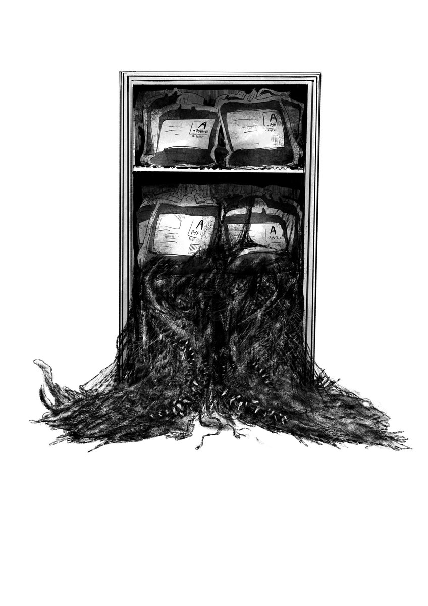 BazinNico's tweet photo. L'article est aussi parsemé de petites illustrations évoquant le film.
Dire que je me suis amusé est un doux euphémisme.
Body Horror mon amour....🖤
Pour commander le mag (je vous mâche le travail, décidément...) : https://t.co/WpgMmPUKTl
#sickmagazine #thething #carpenter https://t.co/ofVcZU0O2l