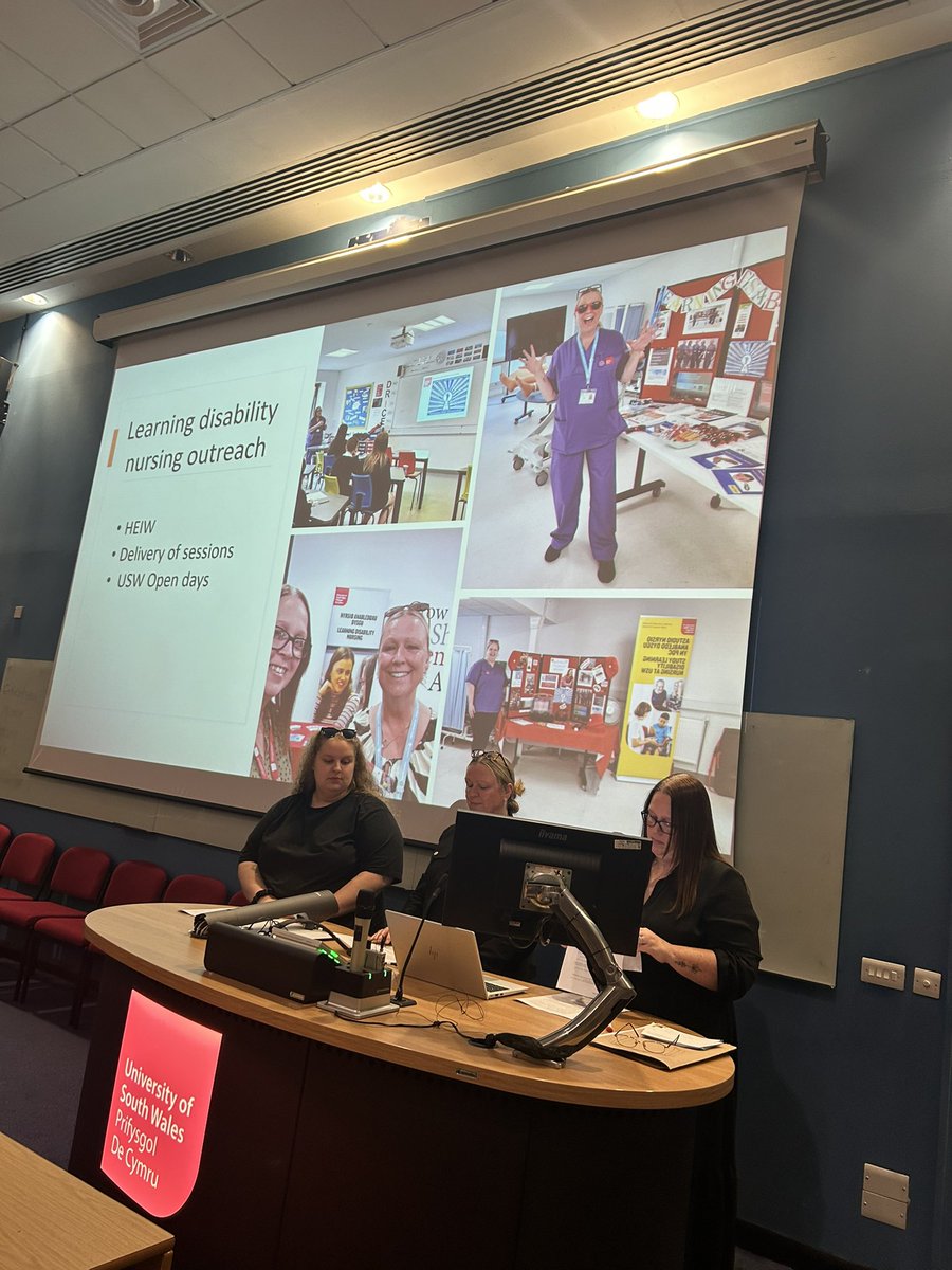 Stacey Rees RN(LD) (@staceyreesrnld) on Twitter photo Claire, Aimee and Charlotte presenting around their outreach role and the work that they have done to promote learning disability nursing <a href="/USWHealthcare/">USW Healthcare</a> <a href="/NorthwayRuth/">Ruth Northway RN(LD) FRCN FLSW, FQNI</a> <a href="/ukldcnn/">UKLDCNN</a> <a href="/lidnan_/">LIDNAN</a> #ldnursingday Claire, Aimee and Charlotte presenting around their outreach role and the work that they have done to promote learning disability nursing <a href="/USWHealthcare/">USW Healthcare</a> <a href="/NorthwayRuth/">Ruth Northway RN(LD) FRCN FLSW, FQNI</a> <a href="/ukldcnn/">UKLDCNN</a> <a href="/lidnan_/">LIDNAN</a> #ldnursingday