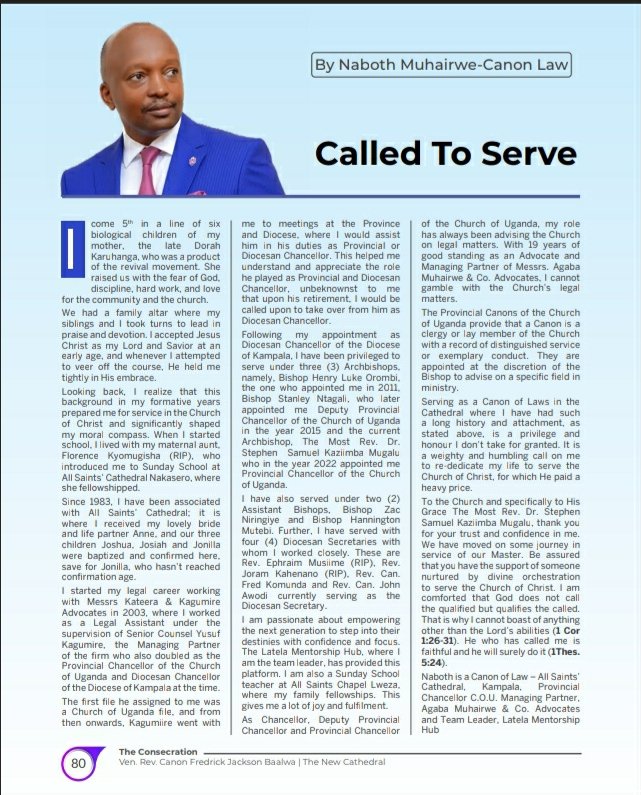 May your service bring forth even greater contributions to the Church and the community. #CanonLaw #GoodService