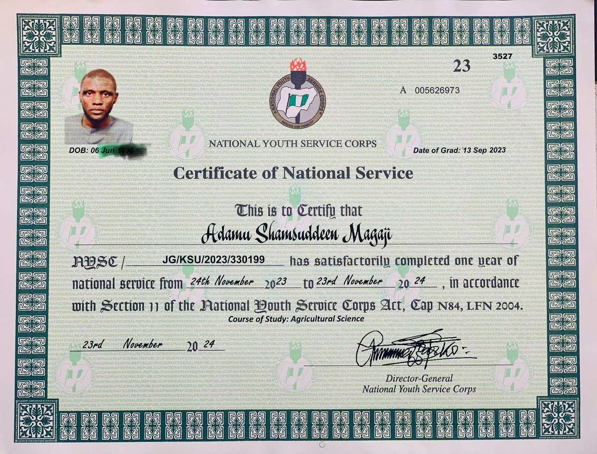 Done with National Service! 

Alhamdulillah!

God did ❤️💙❤️