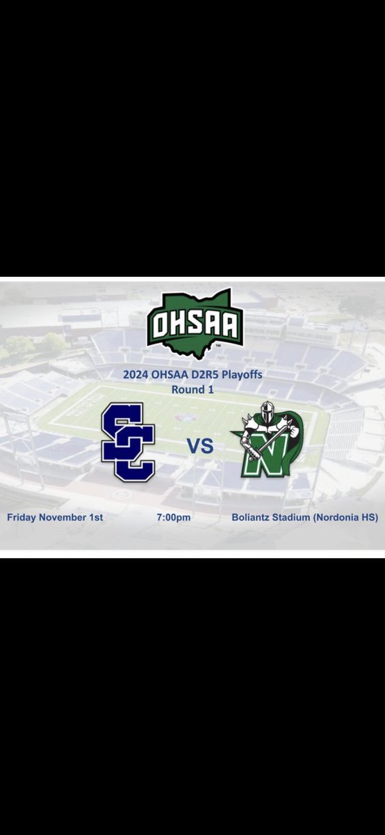 It’s PLAYOFF Gameday!!! The comets take on Nordonia tonight in week 11 #ALLIN