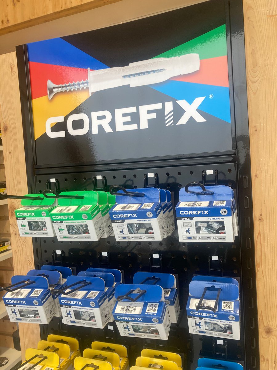MetexOnline's tweet image. Exciting to see our new #Corefix fixings range at the supply store at @bloqsuk in London, an open-access workshop and makerspace used by makers across the city from 700 companies! They could soon be used on all kinds of exciting projects 🥳