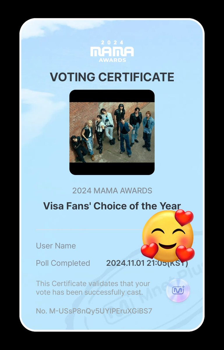 Come on and vote. Come on and vote.We need to come first and let the Straykids get the prize.Both need to be voted on.#2024MAMAVOTE #StrayKids