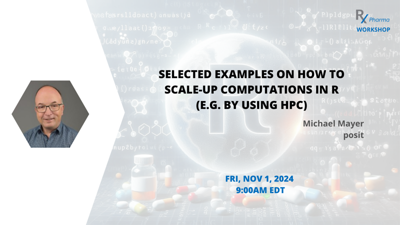 Today! Nov 1st @ 9am ET

WORKSHOP: Selected examples on how to scale-up computations in R (e.g. by using HPC)

Learn the main concepts of an HPC cluster, specifically using SLURM as a scheduler!

Credentials via #Credly!

events.zoom.us/ev/AvobJEOTVwk…

#OpenSource #datascience #Rstats