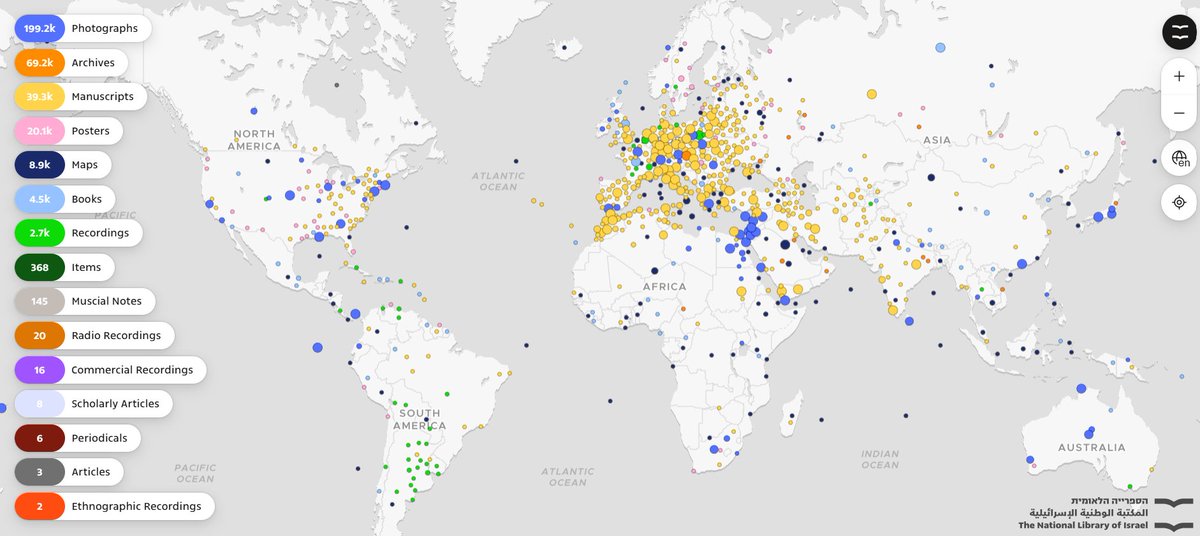 DHDevelopment ๐๏ธ (@dh_development) on Twitter photo <a href="/NLIsrael/">National Library of Israel</a> lunched the Interactive Map Based Search application <a href="/SinaiRusinek/">Sinai Rusinek</a>, <a href="/aboutgeo/">๐ ๐๐</a> and I have been working on for quite a while, at geo.nli.org.il. All the digitized objects in the catalogue which can be displayed in public are available for a faceted search. 1/3 <a href="/NLIsrael/">National Library of Israel</a> lunched the Interactive Map Based Search application <a href="/SinaiRusinek/">Sinai Rusinek</a>, <a href="/aboutgeo/">๐ ๐๐</a> and I have been working on for quite a while, at geo.nli.org.il. All the digitized objects in the catalogue which can be displayed in public are available for a faceted search. 1/3