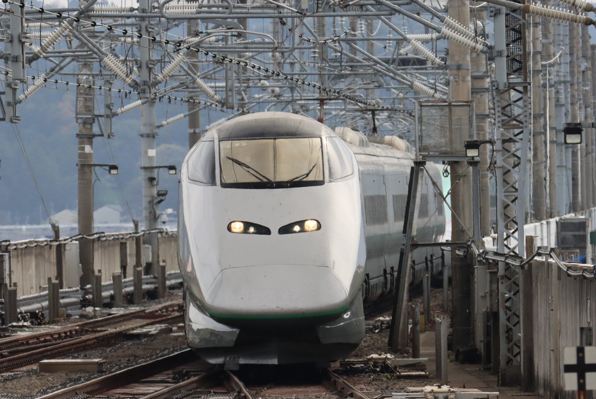 f38OknteRuvkdJ7's tweet image. 2024/11/1
今日は初めて「Magical Journey Shinkansen」を見てきました。
色合いがすごくいいですね。
１時間ぐらいの間に銀つば🥈などいろいろ楽しめました😊

#E5
#U6
#E3
#L65