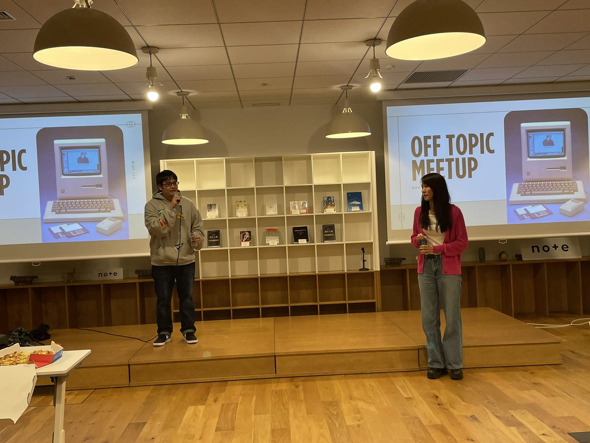 anri_gd's tweet photo. 熱量高いイベント！初めてリスナーの方とお話しできて感激した！

 #offtopicmeetup https://t.co/57xsTbD0cM