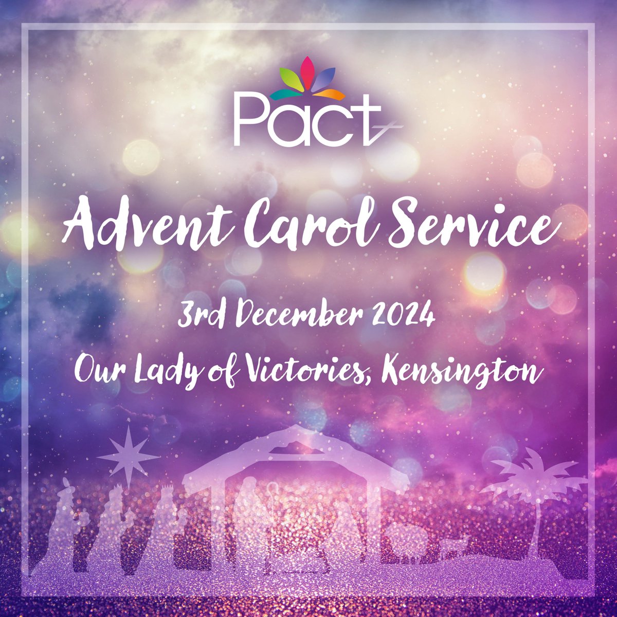 We are delighted to be hosting our annual Advent Carol Service on Tuesday 3rd December at Our Lady of Victories. Do register to attend here:
eventbrite.co.uk/e/pacts-advent…