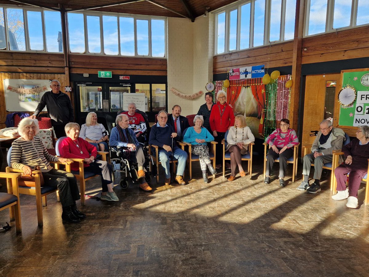 Lovely visit to <a href="/ChesterfieldCG/">Chesterfield Care Group</a> this morning, meeting staff, trustee and service users.

Watched great video which shows the impact that the CG has on the quality of life of users and their families.